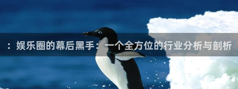 运达娱乐体育平台总代理：：娱乐圈的幕后黑手：一个全方位的行业分析与剖析